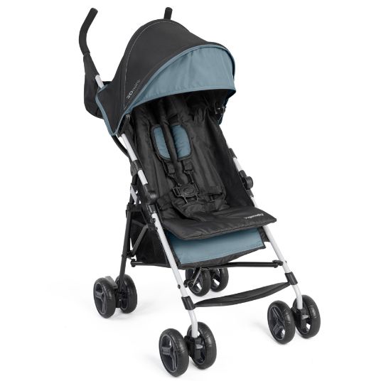 Picture of Summer by Ingenuity 3D Mini Convenience Stroller - Lightweight Stroller with Compact Fold, Multi-Position Recline, Canopy with Pop Out Sun Visor - Umbrella Stroller for Travel and More, Slate Grey