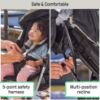 Picture of Summer by Ingenuity 3D Mini Convenience Stroller - Lightweight Stroller with Compact Fold, Multi-Position Recline, Canopy with Pop Out Sun Visor - Umbrella Stroller for Travel and More, Cashew Tan