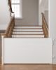 Picture of Cumbor 76" Wide Long Retractable Baby Gates for Stairs, Mesh Dog Gate for The House, 34" Tall Extra Wide Pet Gate for Dogs, Child Safety Gates for Doorways, Hallways, Cat Gate Indoor/Outdoor(White)