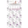 Picture of Dream On Me Floral Dreams Firm Fiber Baby Crib Mattress Rose Pink, Greenguard Gold and JPMA Certified, Fits All Standard Cribs and Toddler Beds, Waterproof Sleep Surface & Machine Washable Cover