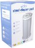 Picture of Ubbi Stainless Steel Diaper Pail, Odor Locking, No Special Bag Required, Award-Winning, Registry Must-Have, Gray