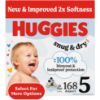 Picture of Huggies Size 5 Diapers, Snug & Dry Baby Diapers, Size 5 (27+ lbs), 168 Count (6 Packs of 28), Packaging May Vary