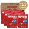 Picture of Huggies Size 3 Diapers, Little Snugglers Baby Diapers, Size 3 (16-28 lbs), 168 Count (6 Packs of 28), Packaging May Vary