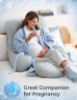 Picture of Momcozy Pregnancy Pillows with Cooling Cover, U-Shaped Full Body Maternity Pillow for Side Sleepers 57 Inch - Support for Back, Hip, Belly, Legs for Pregnant Women