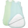 Picture of PurComfy Supersoft Sleep Sack 1.0 TOG, Premium Bamboo Viscose Baby Sleeping Bag, 2-Way Safe Zipper Sleepsacks 15-24 Months