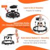 Picture of Wismind Baby Walker Foldable with 9 Adjustable Heights, Baby Walkers and Activity Center for Boys Girls Babies 7-18 Months, Baby Walker with Wheels Portable