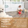 Picture of Cumbor Retractable Baby Gates, 33" Tall, Extends to 76", Extra Wide Mesh Dog & Child Gates for The House, Long Pet Safety Fence for Stairs, Doorways, Hallways, Porch, Indoor/Outdoor (White)