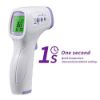 Picture of IR Infrared Digital Non-Contact Thermometer Gun with Three Color LCD Screen for Adult and Baby Forehead, Ear and Body Temperature with Fever Alarm and Memory Function