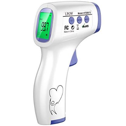 Picture of Forehead Thermometer for Adults, Non-Contact Infrared Baby Thermometer for Adults, Digital Body and Surface Thermometer 2 in 1 Dual Mode Medical Thermometer