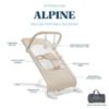 Picture of Baby Delight Alpine Deluxe Portable Bouncer, Infant, 0-6 Months, 100% GOTS Certified Cotton Fabrics, Organic Oat