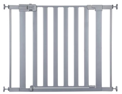 Picture of Safety 1st Walk Through Baby Gate with Door, Adjustable Pressure Mount Lift, Dog Gates, Fits 29"-38" Wide, 1-Pack, Silver