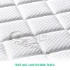 Picture of Letmxiu Premium Crib & Toddler Mattress,100% Knitted Fabric, Premium Fleece Surface-Hypoallergenic, 5" Thick Firm Soft Crib Mattress, Non-Toxic - Fits Standard Cribs & Toddler Beds
