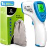 Picture of CARIAN Digital Forehead Thermometer Non-Contact Safety Laser Infrared Thermometer for Ear and Wrist 3-in-1 Medical Temperature Gun for Adult Baby Kid, Accurate & Fast Reading - Blue