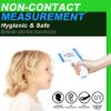 Picture of CARIAN Digital Forehead Thermometer Non-Contact Safety Laser Infrared Thermometer for Ear and Wrist 3-in-1 Medical Temperature Gun for Adult Baby Kid, Accurate & Fast Reading - Blue