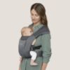 Picture of Ergobaby Embrace Cozy Newborn Essentials Baby Carrier Wrap (7-25 Pounds), Soft Air Mesh, Washed Black