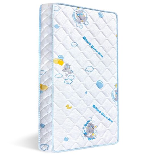 Picture of Letmxiu Premium Crib & Toddler Mattress, 100% Knitted Fabric, Premium Fleece Surface-Hypoallergenic, Soft Breathable, 5" Thick-Firm and Optimal Support, Non-Toxic Crib Mattress for Crib & Toddler Bed