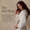 Picture of Solly Baby Wrap Carrier, for Newborn to Toddler 8-25 Lbs., Buttery-Soft & Lightweight Fabric, Reduce Crying & Increase Connection, Postpartum Essential, New Mom Gifts, Black