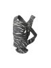 Picture of BabyBjörn Baby Carrier Mini, Anthracite/Landscape Print, Cotton | Newborn Carrier (7-25 lbs), Ergonomic, Easy-to-Use