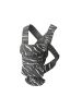 Picture of BabyBjörn Baby Carrier Mini, Anthracite/Landscape Print, Cotton | Newborn Carrier (7-25 lbs), Ergonomic, Easy-to-Use