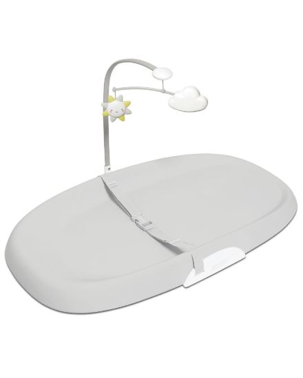 Picture of Skip Hop Baby Changing Pad Nursery Style Wipe-Clean Contoured with Cushioned Foam Grey