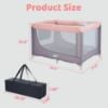 Picture of Pamo Babe Portable Crib Mattress Baby Playards