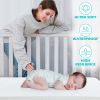 Picture of Hygge Hush 52"x28" Crib Mattress, Soft Memory Foam Toddler Mattress, Waterproof Baby Mattresses for Crib and Toddler Bed, Removable and Machine Washable Mattress Cover, 52"x28"x5"