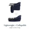Picture of Inglesina Fast Table Chair, Navy - Portable Baby High Chair - for Babies & Toddlers up to 37 lbs - Collapsible Design - Fits Tables 0.8'' to 3.5'' Thick - Compact & Easy to Use - Travel Bag Included
