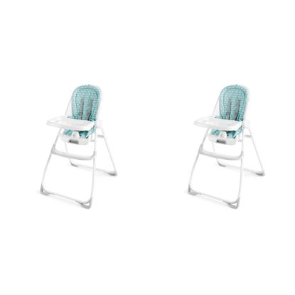 Picture of Ity by Ingenuity Yummity Yum Easy Folding High Chair - Goji (Pack of 2)
