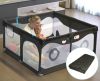 Picture of Play Pens for Babies,Letmudla Play Yard with Hand Rings,Upgraded Baby Playpen with Mat, Sturdy PlayPen with Gate,Easy to Assemble PlayPen,Play Pin for Toddlers,Outdoor&Indoor Activity Center