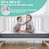 Picture of Hygge Hush Dual-Sided Crib Mattress, Breathable Memory Foam Toddler Mattress, Waterproof Baby Mattresses for Crib and Toddler Bed, Removable and Machine Washable Mattress Cover, 52" x 28"