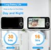 Picture of HelloBaby No WiFi Baby Monitor 5" Screen 30-Hour Battery Pan-Tilt-Zoom Video Upgrade with Camera and Audio, Night Vision, VOX, 2-Way Talk, 8 Lullabies and 1000ft Range
