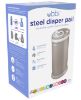 Picture of Ubbi Stainless Steel Diaper Pail, Odor Locking, No Special Bag Required, Award-Winning, Registry Must-Have, Taupe