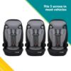 Picture of Safety 1st Grand 2-in-1 Booster Car Seat, Forward Facing Car Seat with Harness, High Back Booster Seat for Car, 30-65 Pounds and Belt-Positioning Booster, Car Seats, 40-100 Pounds, High Street