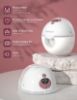 Picture of Momcozy M5 Hands-Free Wearable Breast Pump, Double-Sealed Flange for Baby-Like Comfort, 3 Modes & 9 Suction Levels, Portable Electric Pump - 24mm, 1 Pack Cozy Red