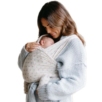 Picture of Solly Baby Wrap Carrier, Newborn to Toddler 8-25 Lbs., Buttery-Soft & Lightweight Fabric, Postpartum Essential, Mother’s Day Gift for New Moms, Starburst