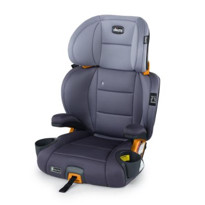 Picture of Chicco KidFit ClearTex Plus 2-in-1 Belt-Positioning Booster Car Seat, Backless and High Back Booster Seat, for Children Aged 4 Years and up and 40-100 lbs. | Lilac/Purple