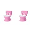 Picture of Summer My Size Potty Lights and Songs Transitions, Pink - Realistic Potty Training Toilet with Interactive Handle That Plays Music for Kids, Removable Potty Topper/Pot, Wipe Compartment, (Pack of 2)