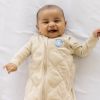 Picture of DREAMLAND BABY Sleep Sack | Baby: 6-12 Months | Gently Weighted Sleep Sacks | 100% Natural Cotton | 2-Way Zipper | Machine Washable | Newborn/Infant Swaddle Transition | Swaddle Sleeping Bag