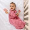Picture of DREAMLAND BABY Weighted Sleep Sack, Ages 12-24 Months. 100% Cotton, Evenly Distributed Weight from Shoulders to Toes (Pink)