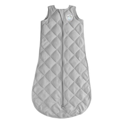 Picture of DREAMLAND BABY Weighted Sleep Sack, Ages 6-12 Months. 100% Cotton, Evenly Distributed Weight from Shoulders to Toes (Grey)