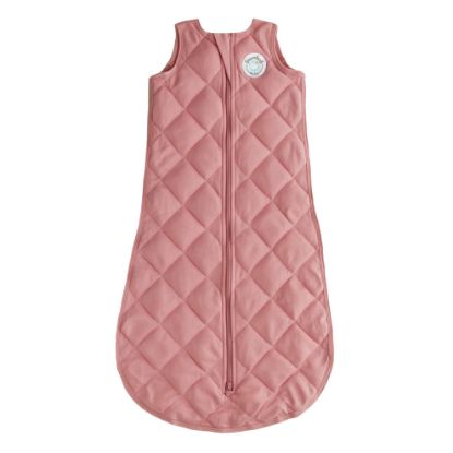 Picture of DREAMLAND BABY Weighted Sleep Sack, Ages 6-12 Months. 100% Cotton, Evenly Distributed Weight from Shoulders to Toes (Pink)