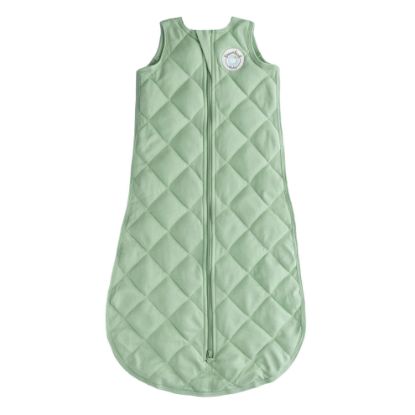 Picture of DREAMLAND BABY Weighted Sleep Sack, Ages 6-12 Months. 100% Cotton, Evenly Distributed Weight from Shoulders to Toes (Green)