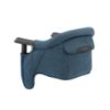 Picture of Inglesina Fast Table Chair, Slate Blue Melange - Portable Baby High Chair - for Babies & Toddlers up to 37 lbs - Fits Tables 0.8'' to 3.5'' Thick - Compact & Easy to Use - Travel Bag Included