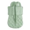 Picture of DREAMLAND BABY Weighted Sleep Swaddle Sack, Babies Aged 0-6 Months. 100% Cotton, Evenly Distributed Weight from Shoulders to Toes (Green)