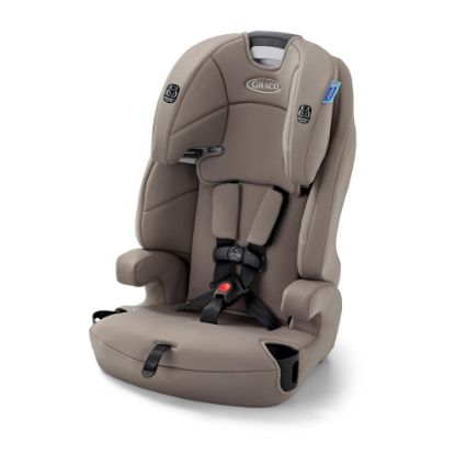 Picture of Graco Tranzitions 3-in-1 Harness Booster Car Seat, Forward Facing Car Seat, Highback, to Backless Booster, Cinder