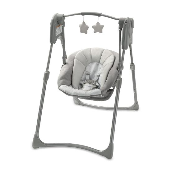 Picture of Graco Slim Spaces Compact Baby Swing, Reign