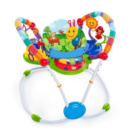 Picture of Baby Einstein Neighborhood Friends Activity Jumper with Lights and Music, 6 Months+, Max weight 25lbs., Unisex