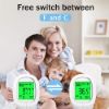 Picture of FiGoal Infrared Forehead Thermometer Accurate Digital Non-Contact Laser Temperature Gun Portable Baby Body Basal Thermometer Gun with LED Display for Infants and Adults, immediate Instant Result