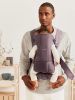 Picture of BabyBjörn Baby Carrier Mini, Dark Purple, Woven | Infant Carrier (7-25 lbs), Ergonomic, Easy-to-Use