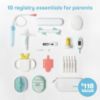 Picture of Frida Baby Ultimate Baby Kit | Baby Essentials Gift Set Includes Wellness, Sick Day, Gas Relief Essentials, Grooming Tools & Teething Toys